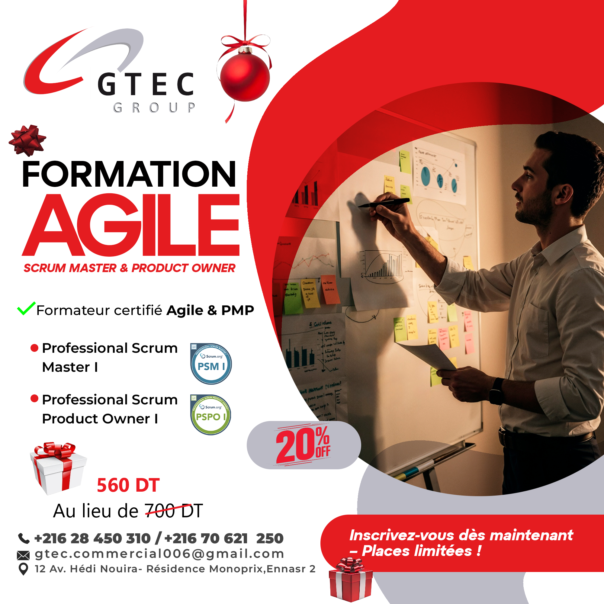  𝐃𝐞𝐯𝐞𝐧𝐞𝐳 𝐂𝐞𝐫𝐭𝐢𝐟𝐢é 𝐒𝐜𝐫𝐮𝐦 𝐌𝐚𝐬𝐭𝐞𝐫 𝐞𝐭 𝐏𝐫𝐨𝐝𝐮𝐜𝐭 𝐎𝐰𝐧𝐞𝐫 𝐚𝐯𝐞𝐜 𝐧𝐨𝐭𝐫𝐞 𝐅𝐨𝐫𝐦𝐚𝐭𝐢𝐨𝐧 𝐈𝐧𝐭𝐞𝐧𝐬𝐢𝐯𝐞 ! 