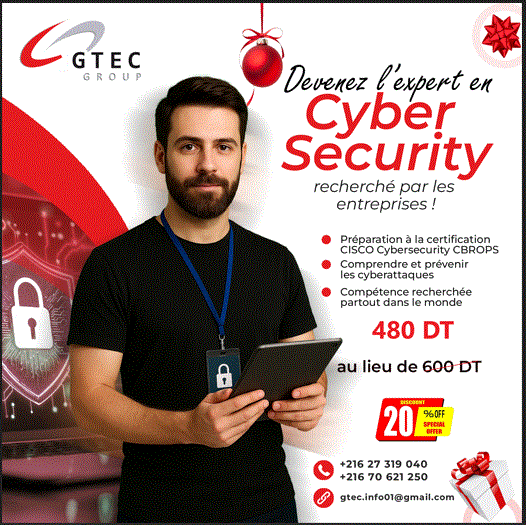 Formation en CYBERSECURITY – Spécial Fin d’Année Profitez
