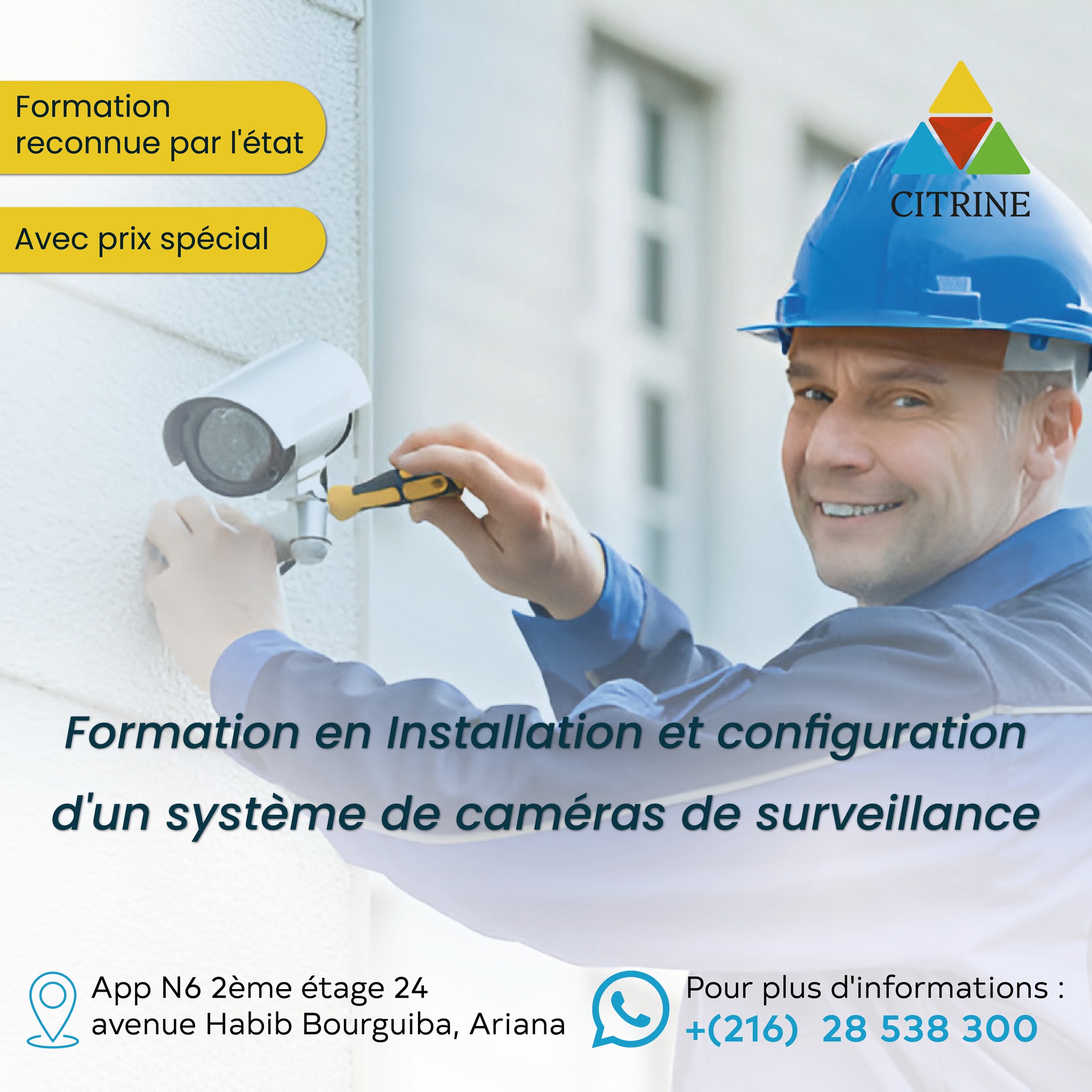 Formation Certifiante en Systèmes de Vidéosurveillance HD & IP