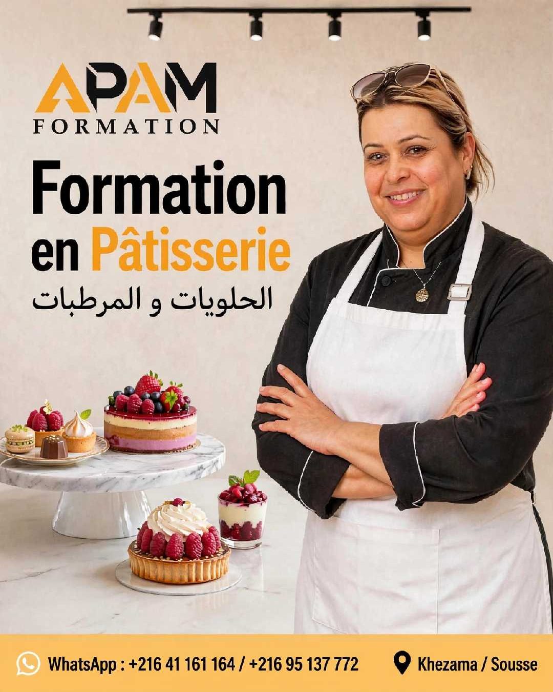 Formation Patisserie Certifiante a Sousse
